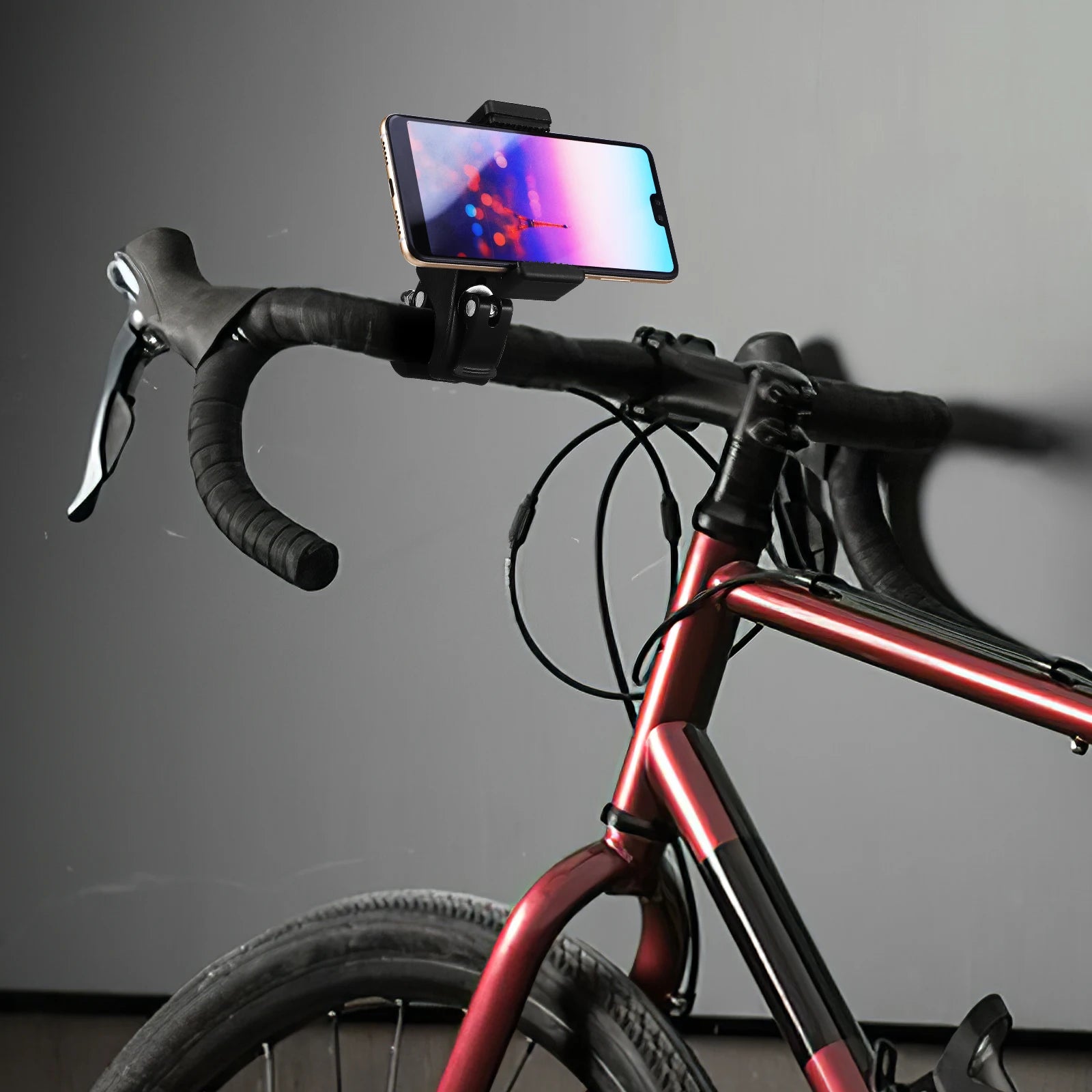 1 Set 180 ° Mic Stand Phone Holder Adjustable Phone Microphones Stand Phone Clip Phone Mount Mic Stand Mic Clamp Phone
